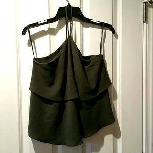 Love, Fire Olive tank top